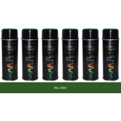 UniversalColor zielony połysk spray 400 ml - farba RAL 6002  6 szt