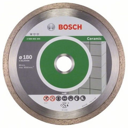 BOSCH TARCZA DIAMENTOWA 180MM STANDARD FOR CERAMIC DO CIĘCIA CERAMIKI, GRESU