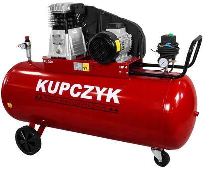 Kompresor tłokow sprężarka Kupczyk KK530/270 B3800B 400V