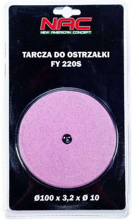 Tarcza do ostrzałki elektrycznej 100mm NAC D100-F