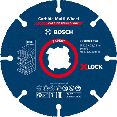 Bosch tarcza do cięcia drewna ,aluminium ,tworzywa sztuczne 125mm