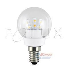 Polux żarówka kula led e14 3w ciepła