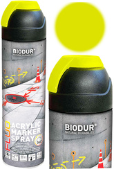 Biodur spray geodezyjny 500ml żółty